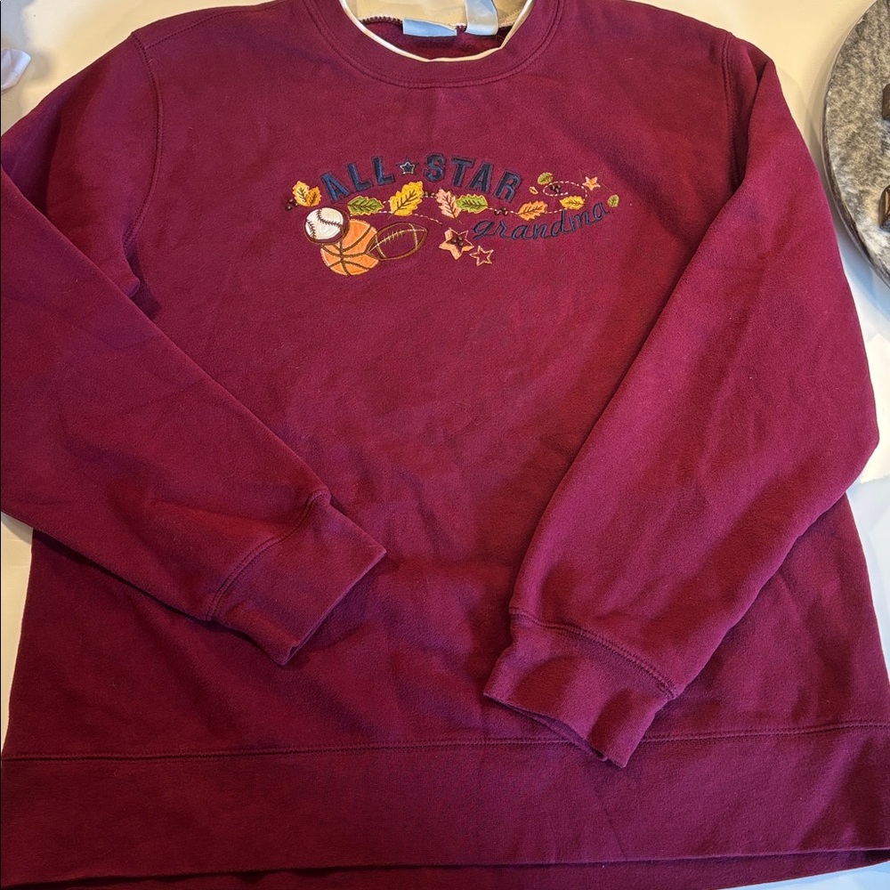VTG Classic Elements Women sweatshirt Sz L